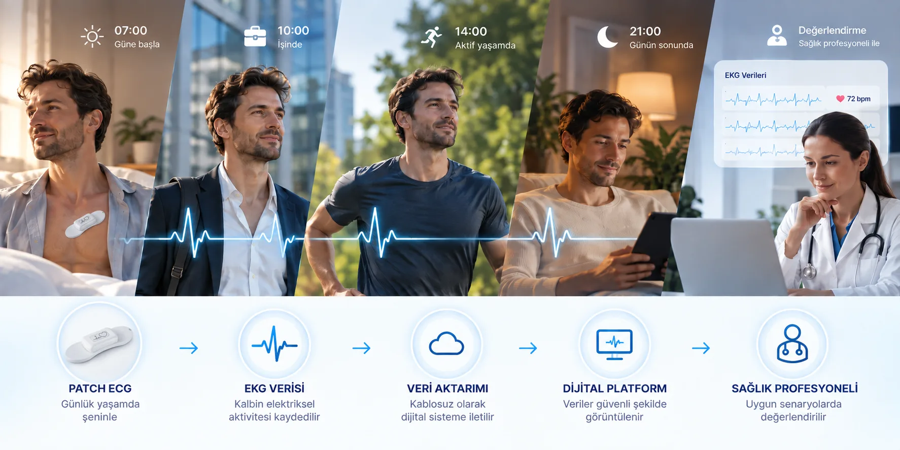 What is long-term ECG monitoring?