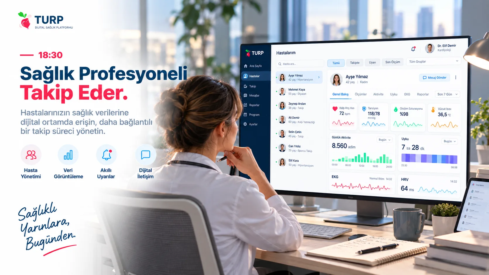 Uzaktan Hasta Takibi Sağlık Profesyonellerine Ne Sağlar?