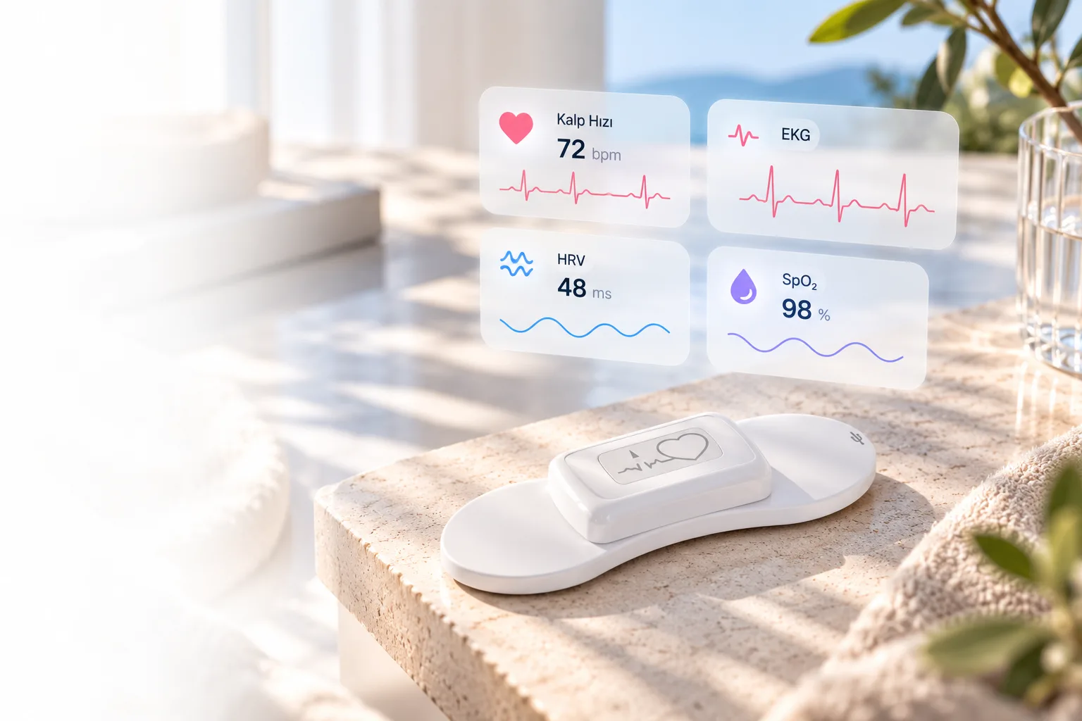 Patch EKG ile kalp sağlığı takibi