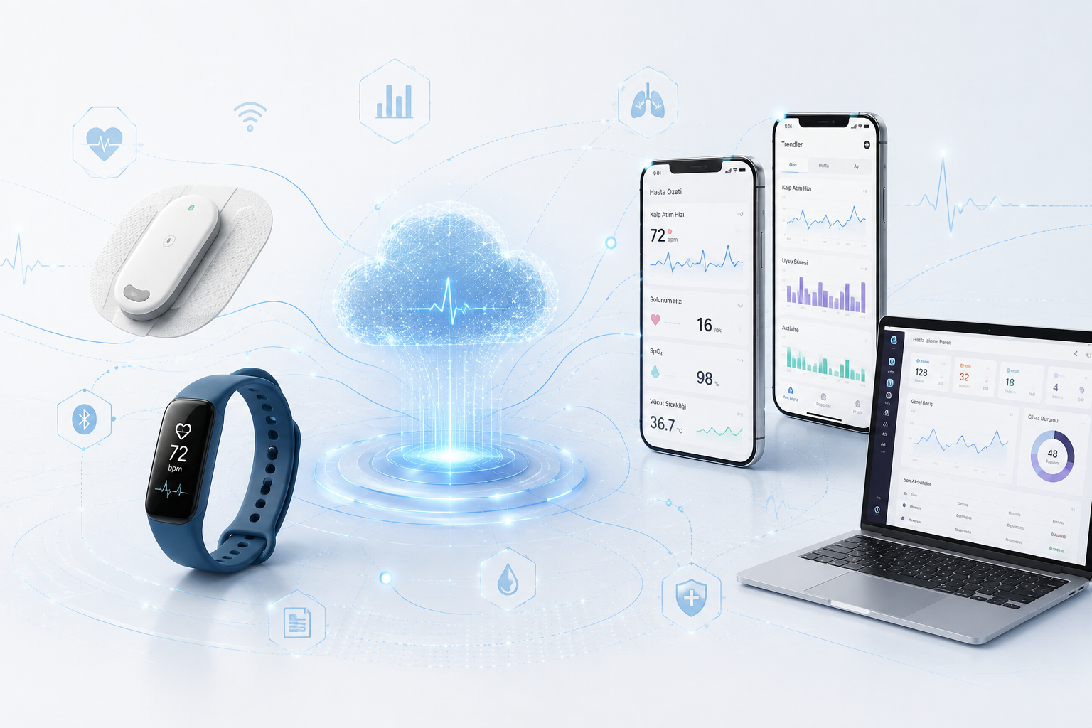 Spinex dijital sağlık ürün ekosistemi