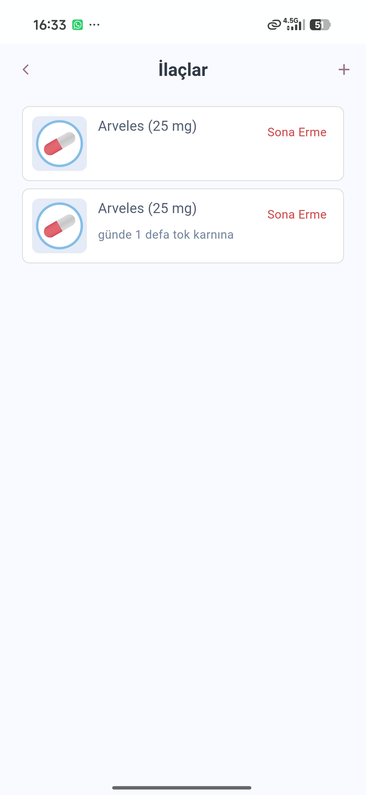 TURP İlaç Takibi