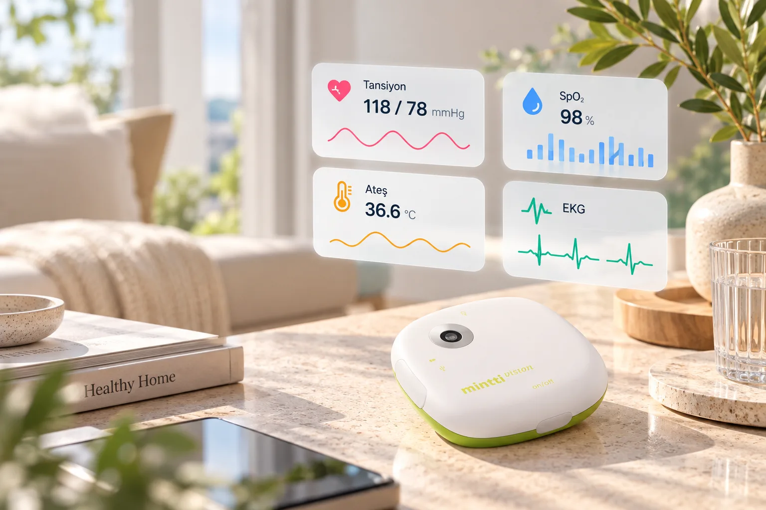 Health Monitor ile evde sağlık ölçümü