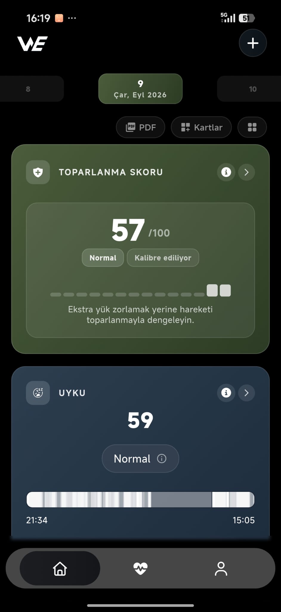 WEAREX mobil uygulama